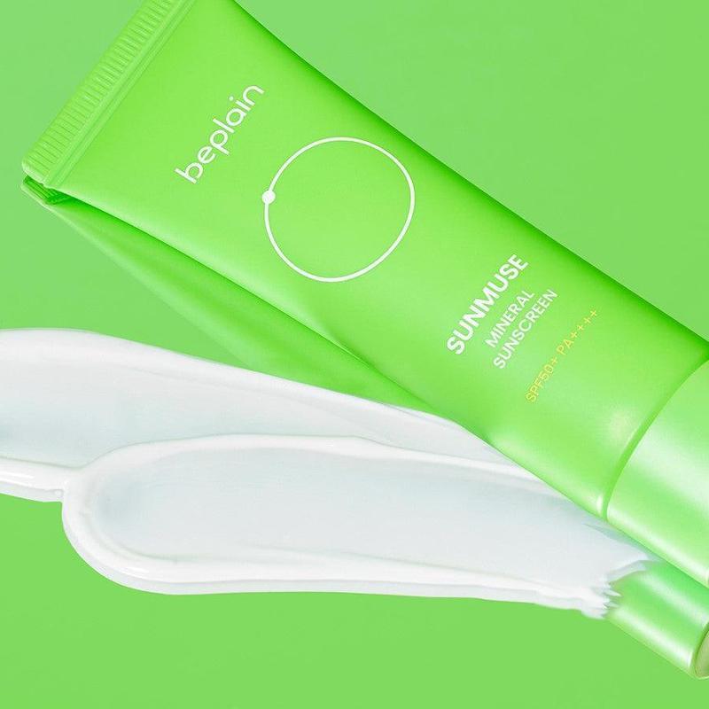 BEPLAIN Sunmuse Écran Solaire Minéral SPF 50+ PA++++ 50ml