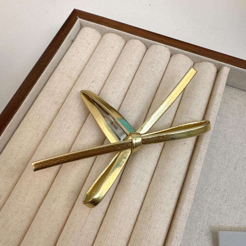 Korean Style Sweet Bow Hair Clip & Tie Set for Banquets