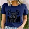Polyester 100% It's Going To Be A Long Day Dachshund Graphic Women T-Shirt Funny Wiener Dog Lover Casual Tee