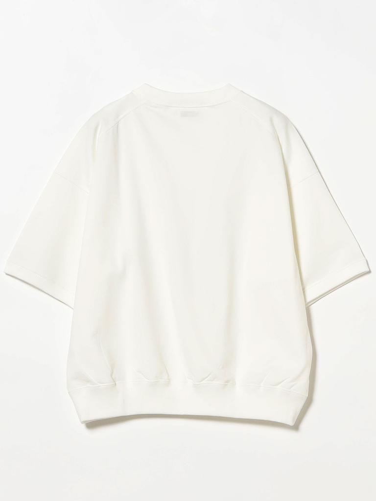 Beams Boy S/S Sweatshirt Sanca High Gauge Short Sleeve Sweatshirt Women's White 0