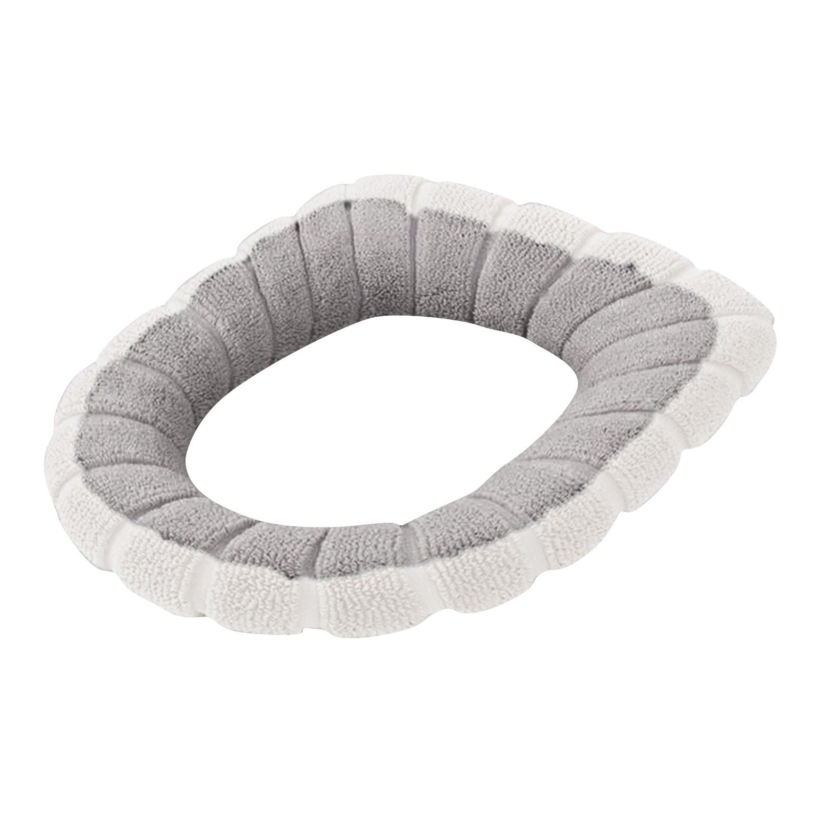 

Сиденье для унитаза в ванной комнате, моющийся мягкий теплый коврик, чехол для унитаза, подушка One Size