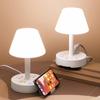 Desk Lamps For Home Office,Modern Multifunctional Conversion Socket Table Lamp With Safety Door Design For Bedroom, Study