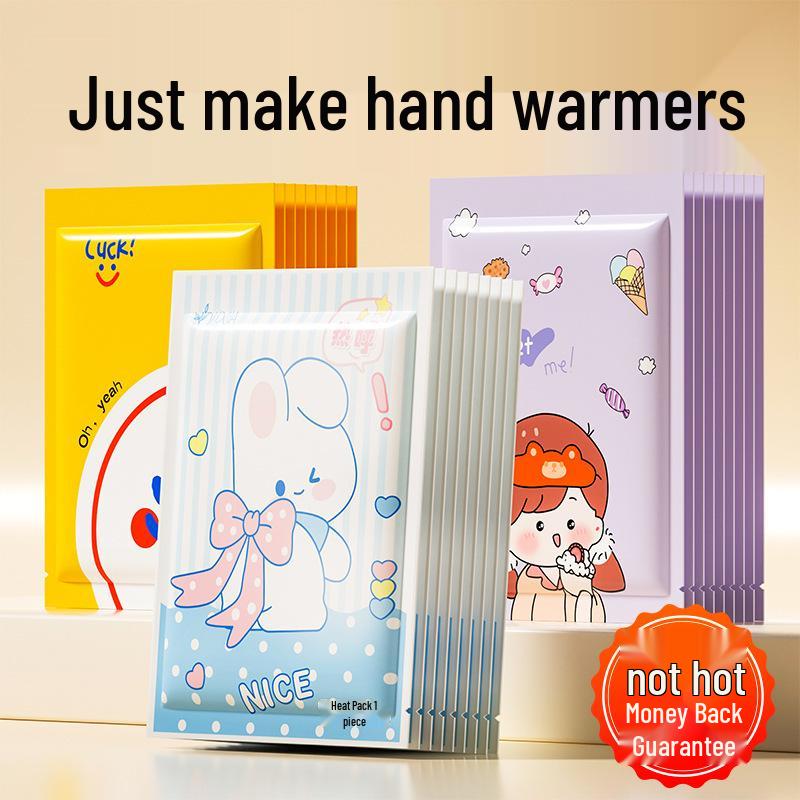 Roztomilé samohřejivé zimní nálepky pro dívky: 12hodinové teplo pro tělo a nohy
