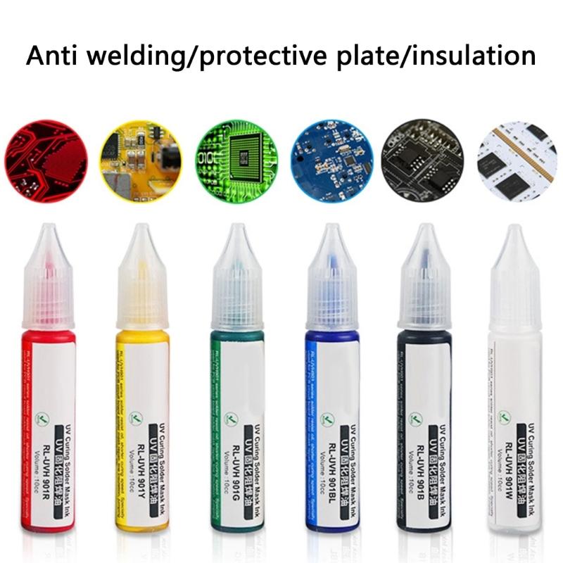 Fast Curing UVs Solder Mask Oil for PCB Manufacturing and Repair Professional Superior Board Protections