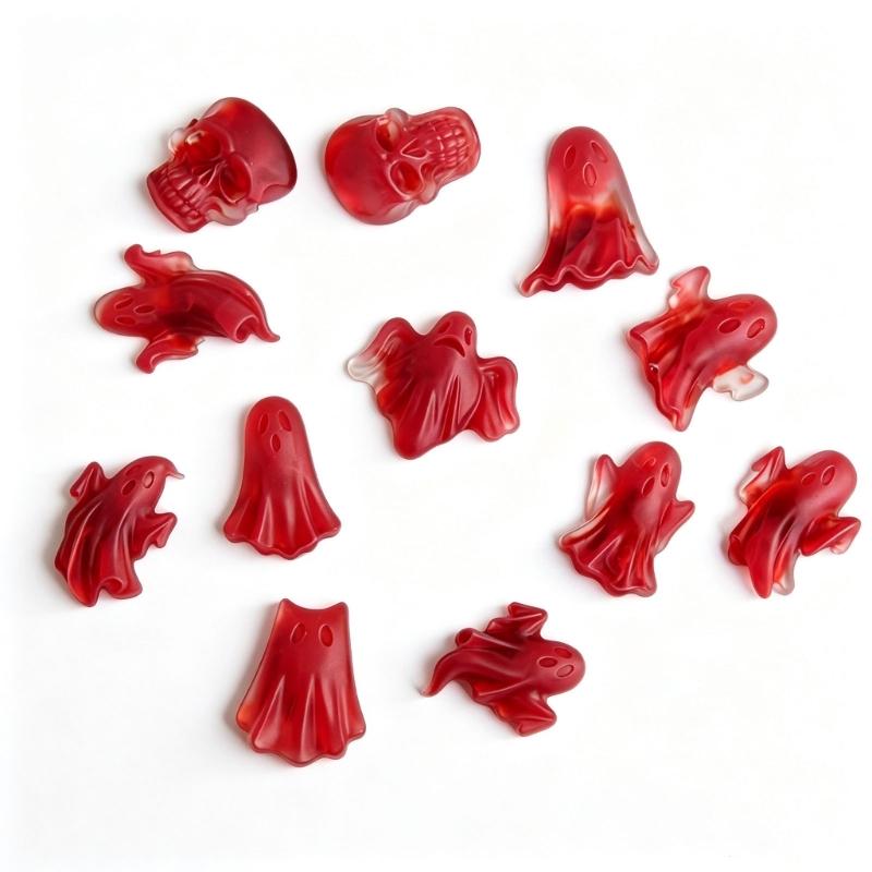 Halloween Resin Mold with Separate Cavities for Casting Pendants, Keychains, Magnets, and Themed Decorations in One Pour