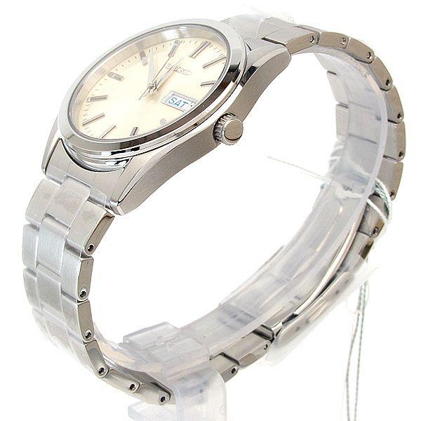 Seiko Selection SBTH007 S Series Men's Watch, Analog Quartz, Day-Date Display, Sapphire Crystal, 10 bar Waterproof,Made in Japan Authentic Silver Blue