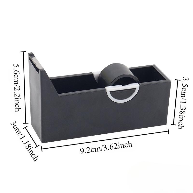 4pcs Eyelash Extension Tape Holder Base Lash Adhesive Tape Cutter Dispenser Grafting Lash Plastic Rotating Tape Cutting Makeup T
