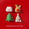Women’s Cute Christmas Plush Doll Brooch - Festive Pin for Sweaters, Scarves, or Bags