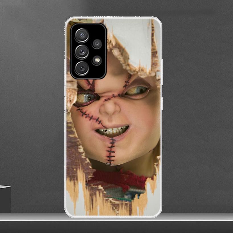 Cult of Chucky Child's Play Phone Case For Samsung Galaxy A12 A22 A32 A52 A72 A02S A51 A50S A71 A70 A31 A20S Note 20 Ultra S10 A