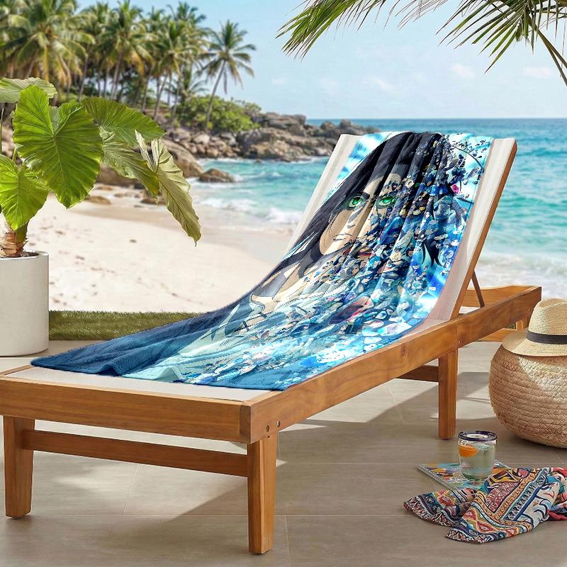 Eren Fashion Beach Towel: Ideal for Summer Adventures Soft, absorbent and quick drying suitable for swimming and bathing