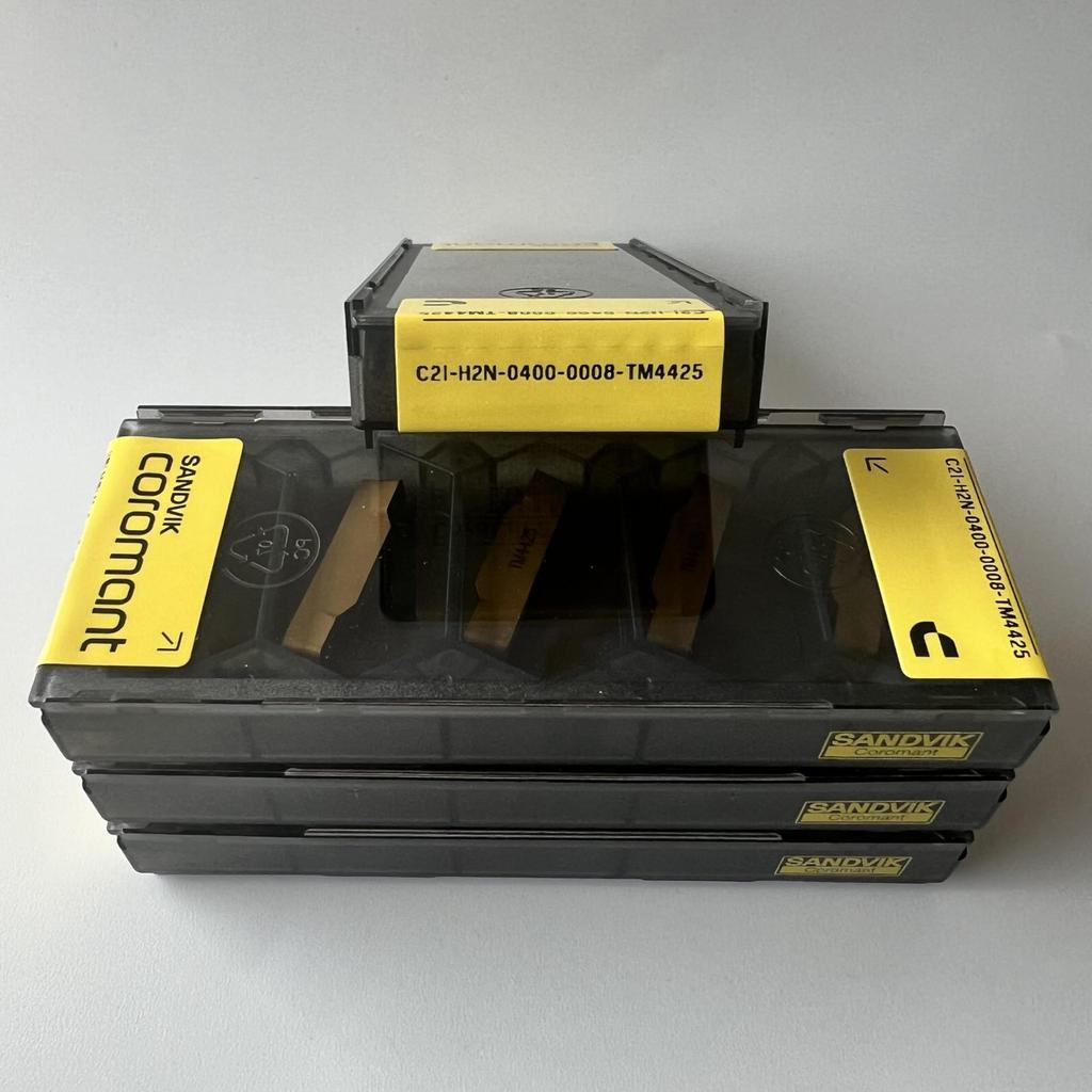 SANDVIK / C2I-H2N-0400-0008-TM 4425 / Original Swedish hard alloy blade 5 Pcs