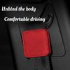 General Motors seat belt buckle with magnetic design,leather shoulder strap locator,easy to install adult car safety accessories