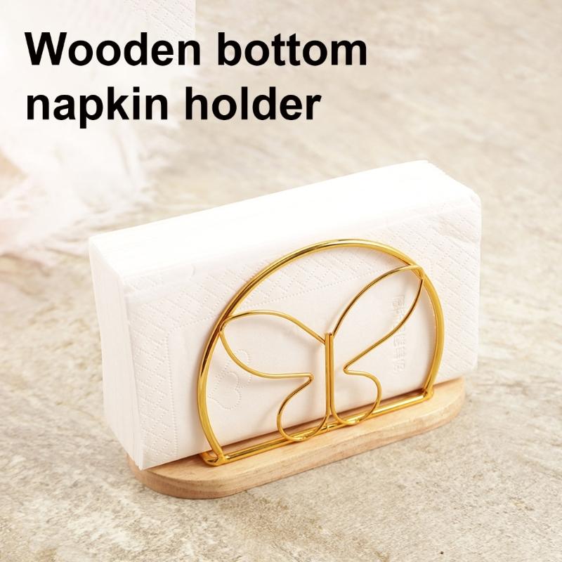 Hotel Grade Iron Tissue Stand Paper Dispenser With Artistic Flower Designs Perfect For Enhancing Public Spaces