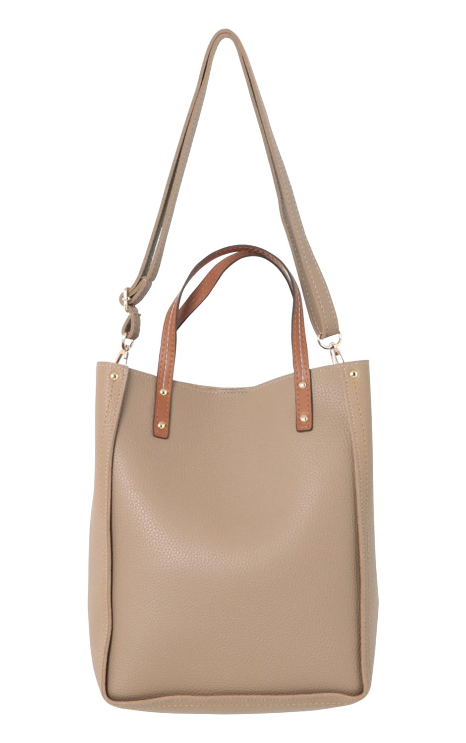 

Бежева сумка формату A4, сумісна для носіння на плечі, тоут, для поїздок на роботу, офісна, на плече, велика, бренд для ПК [ANTIC RAG], жіноча, 2-стороння, сумка, сумка, сумка, сумка, з кольоровою координацією, бежевий