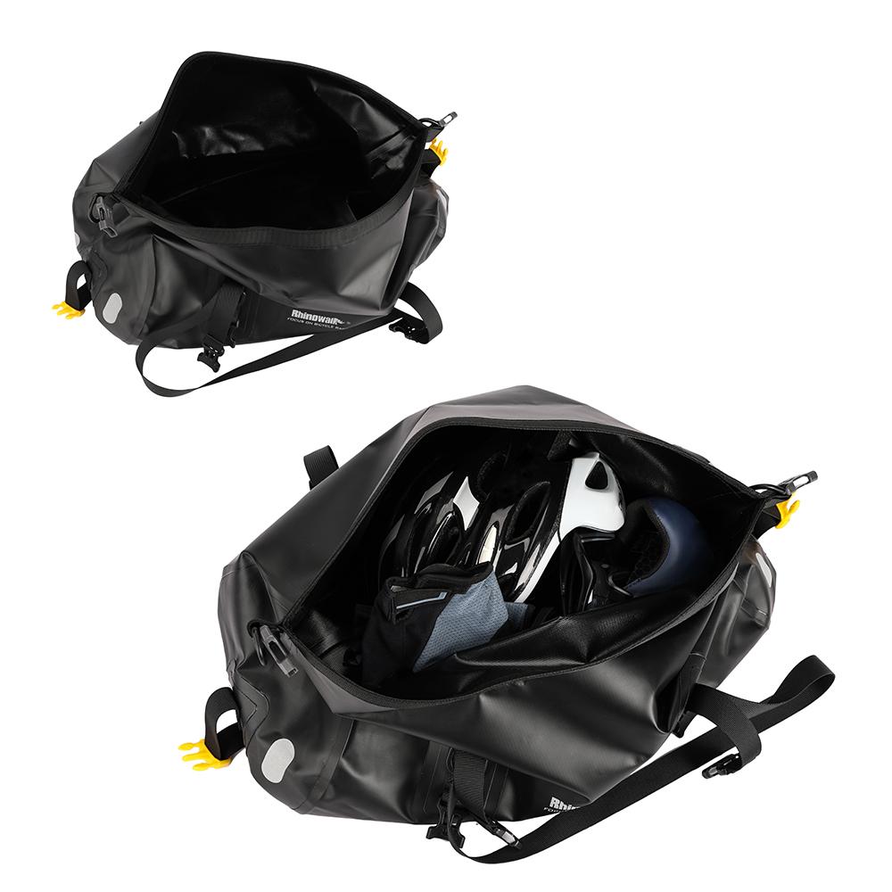 20L Waterproof Duffel Bag Multifunctional Cycle Bicycle Rear Seat Trunk Bag Bike Rack Pannier Bag Outdoor Camping