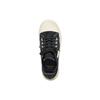 Scarpe da Ginnastica Basse Paris 'Cotone Nero Distrutto e Gomma Bianca' Donna 688757W3RC21090
