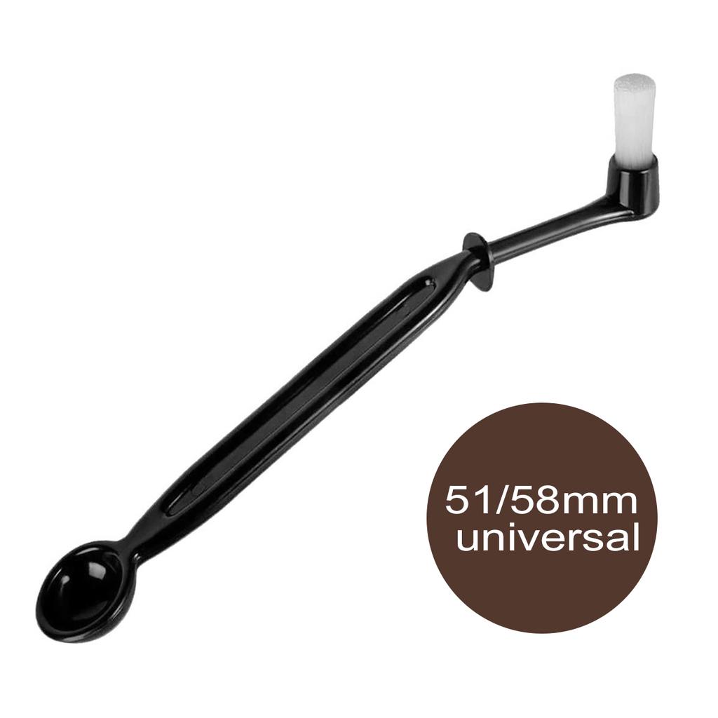 Leeseph Coffee Machine Cleaning Brush Tool,Barista Espresso Machine Brush Cleaning Tool for Home, Coffee Store, Best Gift