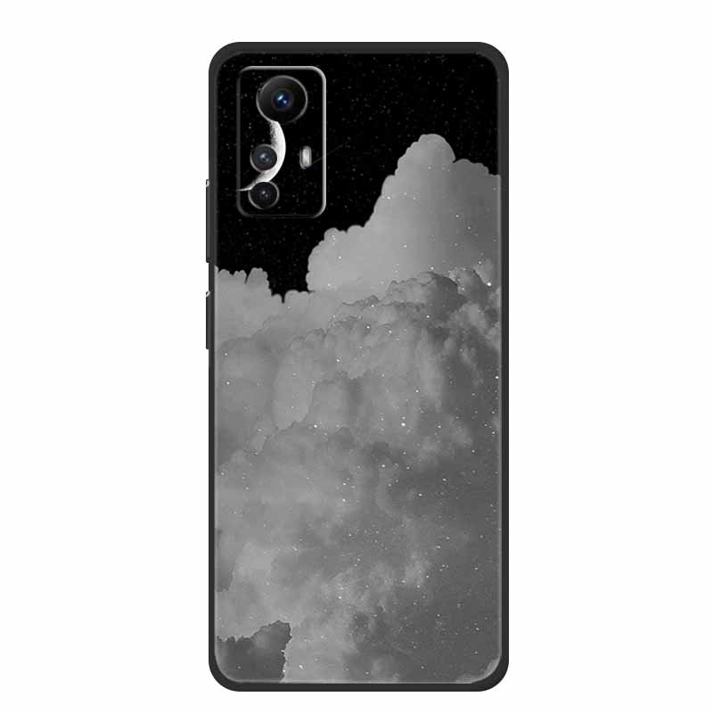 For Xiaomi Redmi Note 12S Case Cool Animals Soft Silicone TPU Phone Case for Redmi Note12S Luminous Butterfly Shockproof Fundas