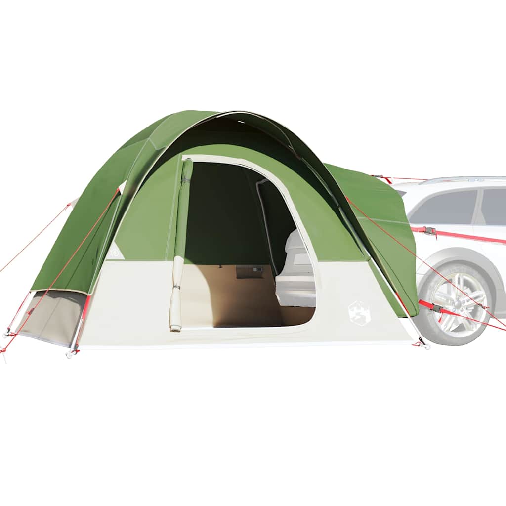 Vidaxl Car Awning, 4-Person, Green, Waterproof