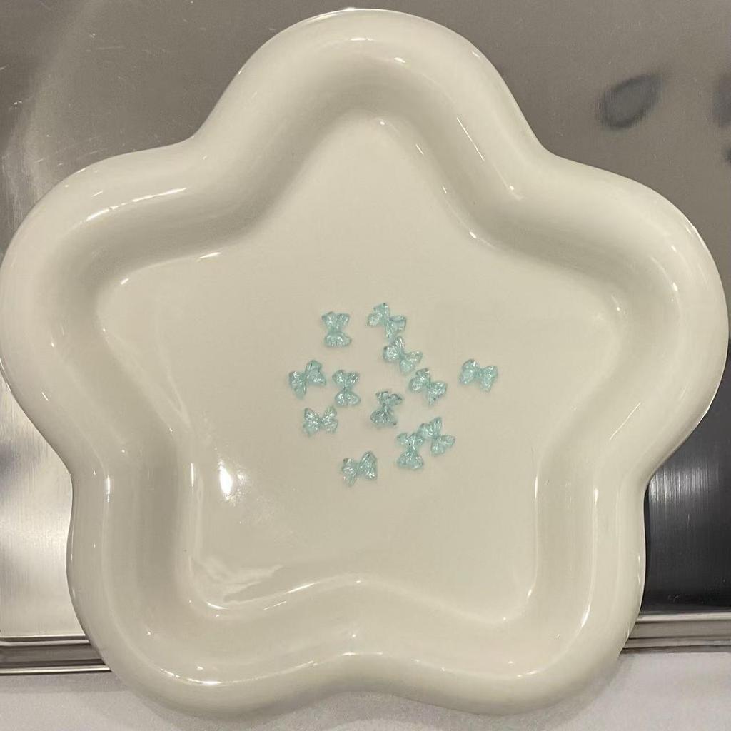 Porta-Cartões de Laço Duplo e Acessórios de Decoração de Leque