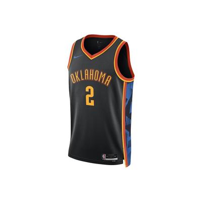 NBA Dri-Fit Oklahoma City Thunder City Edition Logo Shai Gilgeous-Alexander