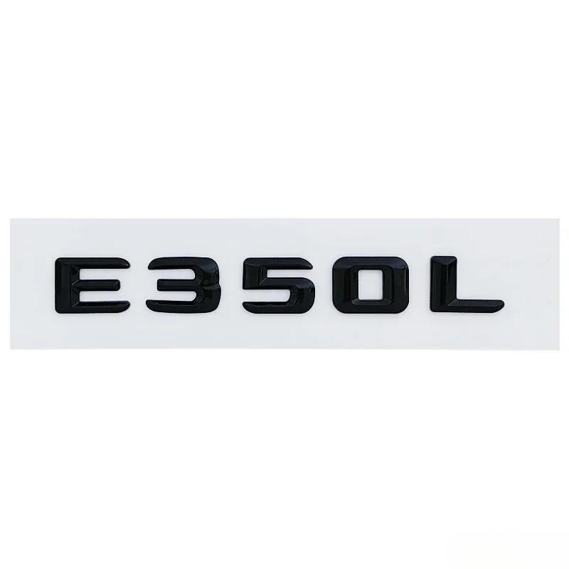 ABS Car Rear Trunk Emblem Sticker Letter Decal for Mercedes Benz C63 A45 E320L E350L S400L A220L ML350 GLS450 CLA260 Accessories