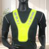 Reflective Running Vest,Thin Night Cycling Safety Vest,High Visibility Battery Powered LED Reflective Vest For Runners Night