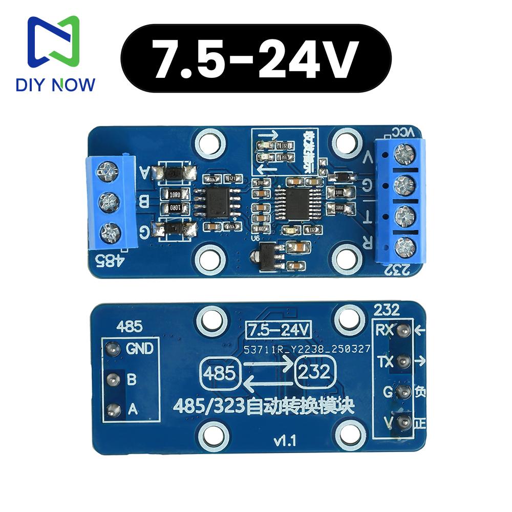 RS232 To RS485 Converter Module Serial Port Converter Module Converts RS232 Signals To RS485 Signals for PLC Communication