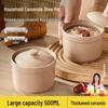 Ceramic Double Boiler Stew Pot with Lid