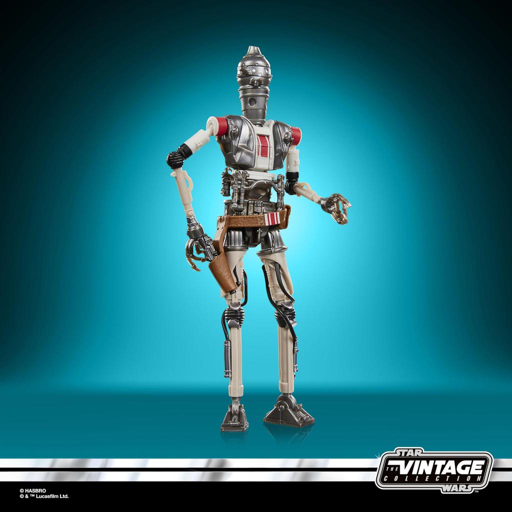 Hasbro STAR WARS Vintage Collection Mandalorian IG-11 (Sheriff of Nevarro) Premium 9.5 Cm Collectible Action Figure G2619 (Authentic)