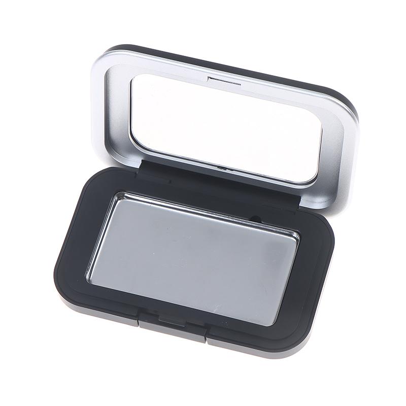 Пустая Магнитная Палетка для Косметики с Зеркалом 1/2/3/4/6/8 Отсеков Железная Пластина Тени для век Румяна Помада DIY Блестки Макияжная Коробка