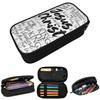 The Names Of God Yeshua Jesus Christian Pencil Case for Boy Girl Gifts Pen Box Pencil Bag Stationery Supplies Pen Holder Bag