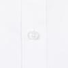 RENOMA Slim Fit Wide Collar Twill Solid Long Sleeve Shirt Rzrsl0 101wh