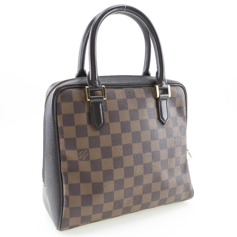 Louis Vuitton Brera Handbag Damier Canvas Women Used