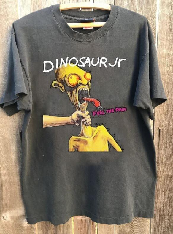 Dinosaur Jr Feel The Pain Retro Style Charcoal Cotton Shirt Unisex S5XL WA0137 Unisex T-Shirt XL