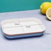 Creative Wheat Straw Rectangular Plate Melamine Healthy Tableware Utensils Dessert Sushi Pasta Plate Dishes Kitchen Cooking Tool