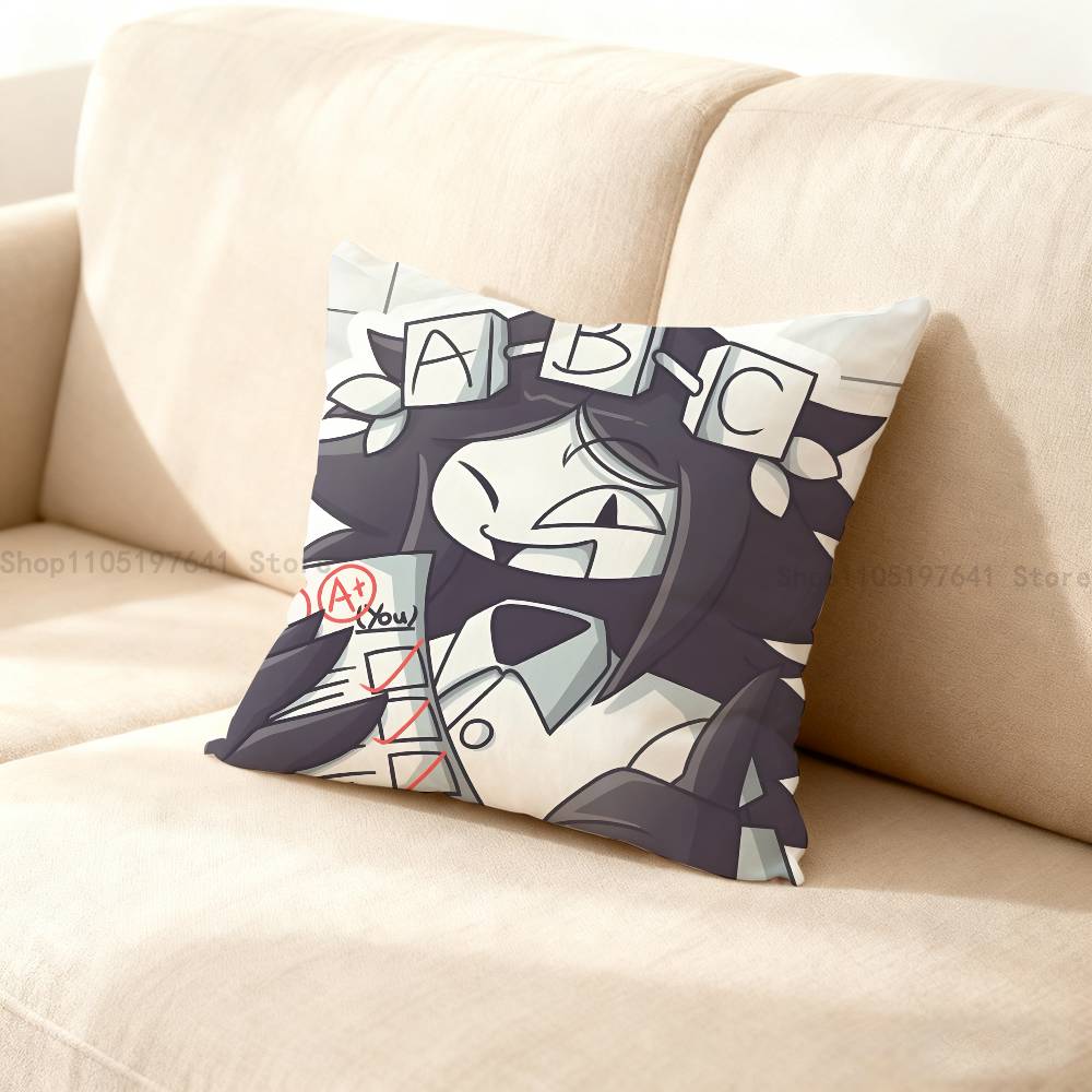 F-Fundamental Paper E-Education Anime Celebrity Merchandise All-Match Printed Pillow Case Sofa Office Room Decoration Protector
