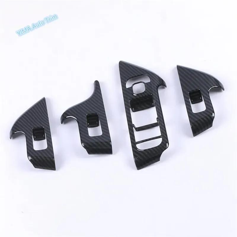 Car Window Lift Button / Armrest Box Switch / Gear Shift Box Decoration Panel Cover Trim For Mercedes-Benz GLA 220 H247 +