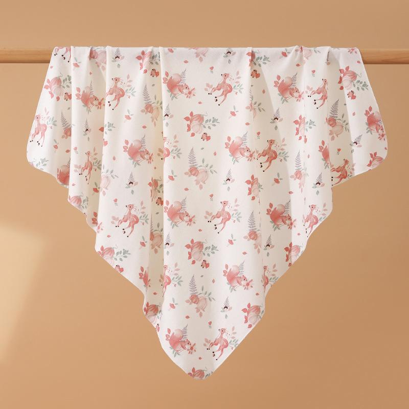 Package Single Class A Pure Cotton Newborn Baby Thin Towel Holding Quilt Newborn Baby Delivery Room Cloth Swaddle Towel Baby Quilt