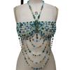Fashionable Adjustable Body Chain Stylish Body Jewelry Multilayer Chest Jewelry Suitable for Enhancing Any Outfit