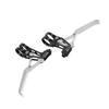 Mountain Bike Brake Handlebar Bicycle Aluminium Alloy Braking Lever Handle AdjustableBlack Silver