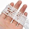 120pcs Crystal Czech Glass Beads Rondelle Austria Faceted Loose Spacer Round Beads for Bracelet Jewelry Making DIY