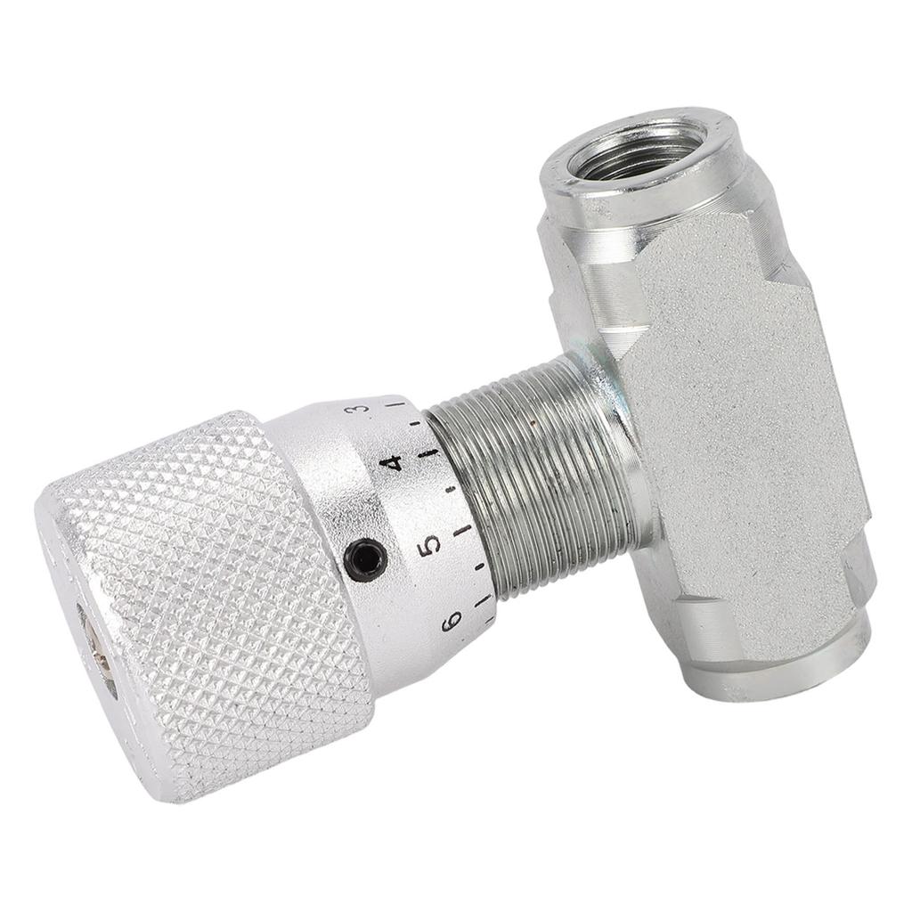 Hydraulic Flow Control Valve 1/4 Inch 5800PSI Alloy Steel Throttle Check Valve for Hydraulic Oil Gas