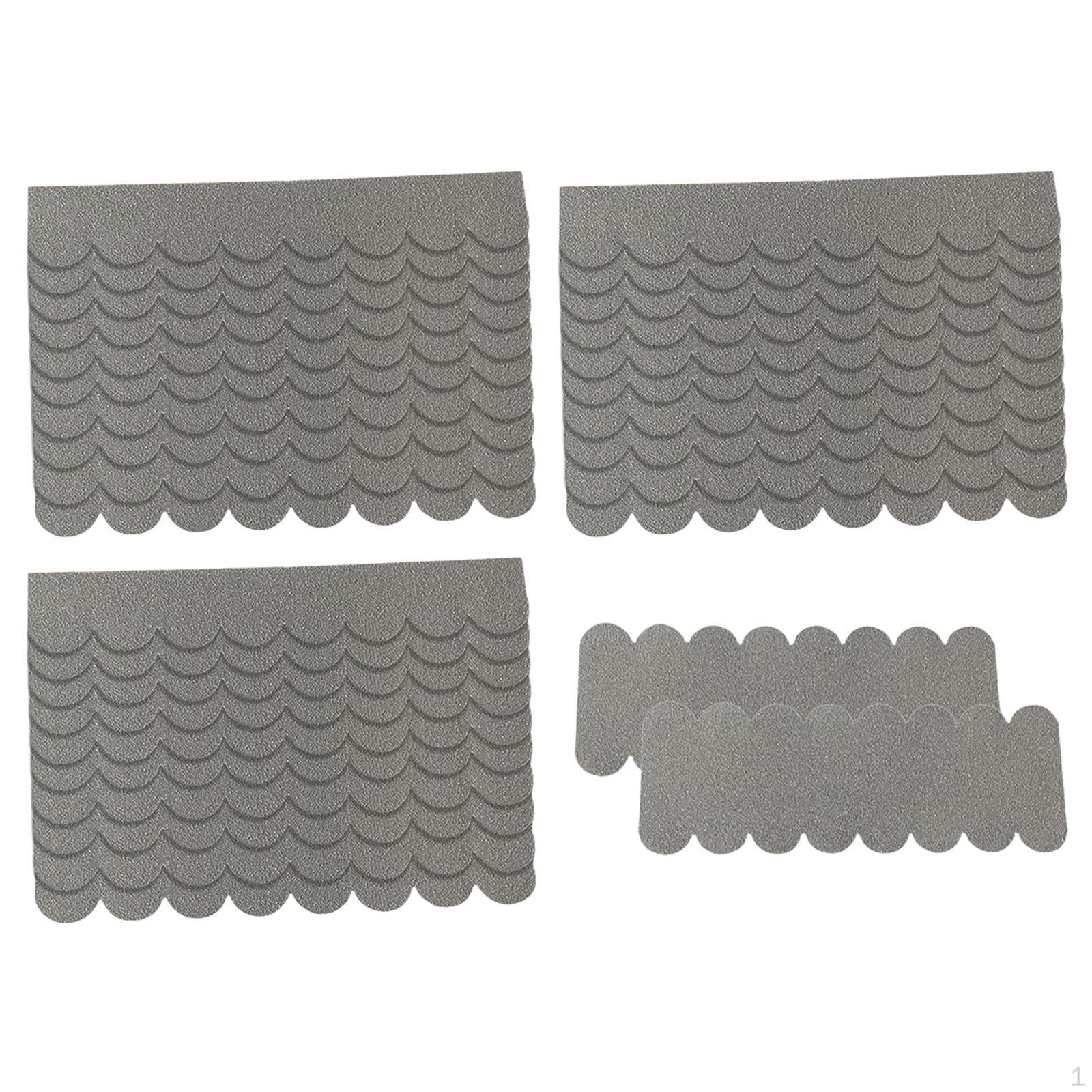 

Тканевые листы Ручной работы Толстый материал Кукольный домик Миниатюрная Кровля для Детских Поделок и Шитья серый