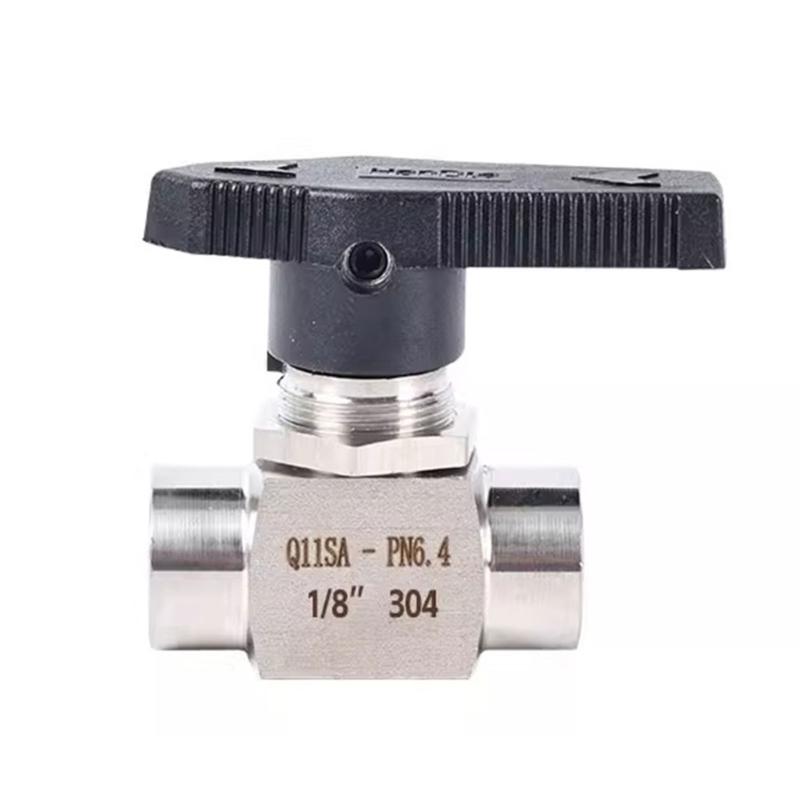 

Durability High Temperatures Resistant Stainless Steel Three Way Valves Compacts Design Easy Assembly