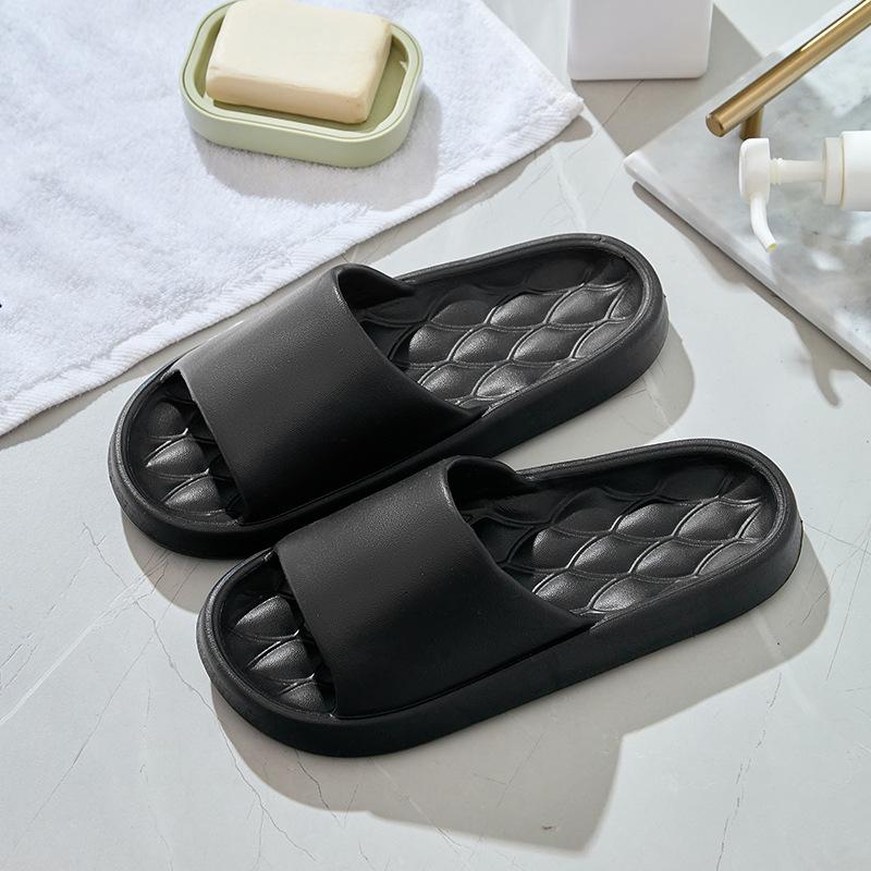 Stepping Comfort: Unisex Non-Slip Summer Shower Slippers for Home