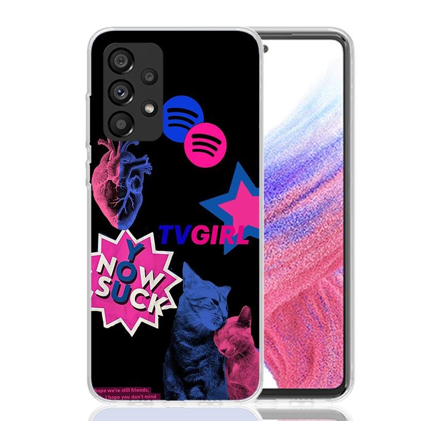 TV Girl Album Phone Case For Samsung Galaxy A52 A32 A22 A12 A02S A50S A30S A51 A31 AA71 Note 20 Ultra 10 S10 Plus Galaxy A52 A42