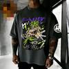 Summer 2D Printed Dragon Ball Broly Retro High-quality Cotton Men's Oversized T-shirt Family Unisex Casual Short Sleeves