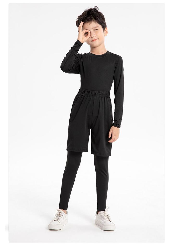 Children's Long-sleeve Quick-dry Sports Base Layer