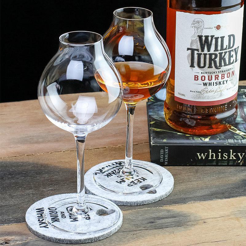 1920s Professional Blender's Whiskey Copita Nosing GlassTulip Bud Whisky Crystal XO Chivas Regal Goblet Cup Wine Tasting Glasses